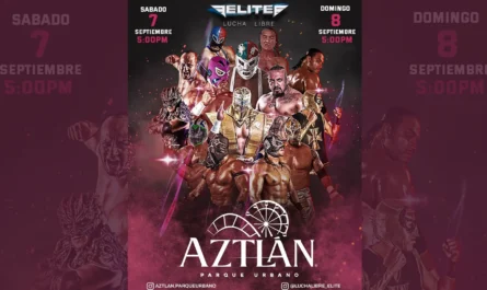 Gran show de Lucha Libre en Aztlán