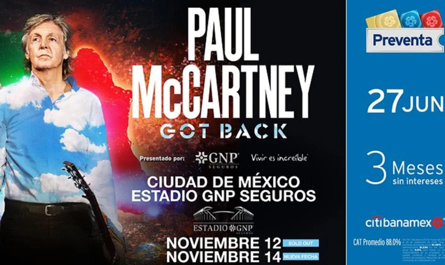 Paul McCartney regresa a CDMX