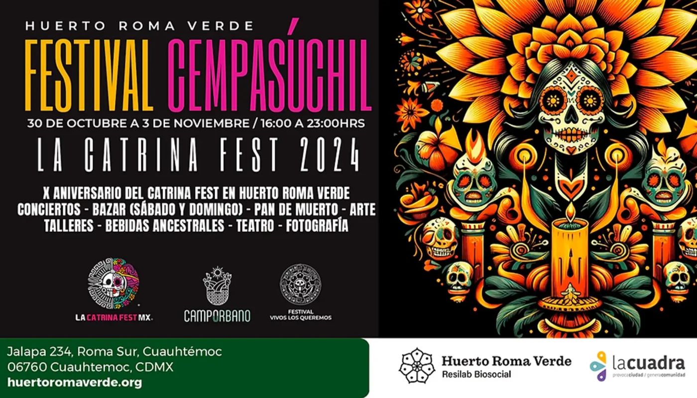Festival Cempasúchil y Catrina Fest MX
