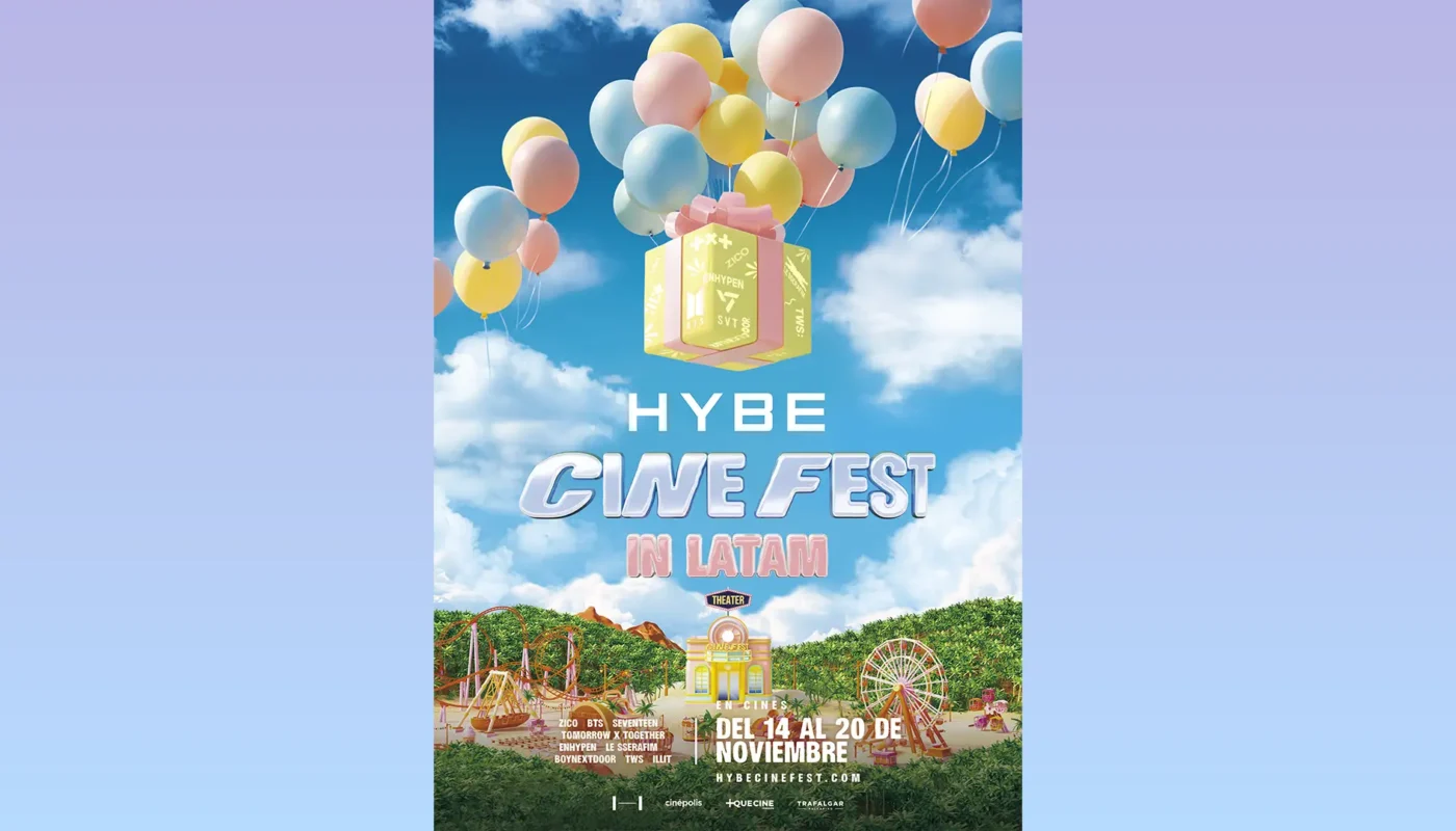 Hybe Cine Fest llega a LATAM