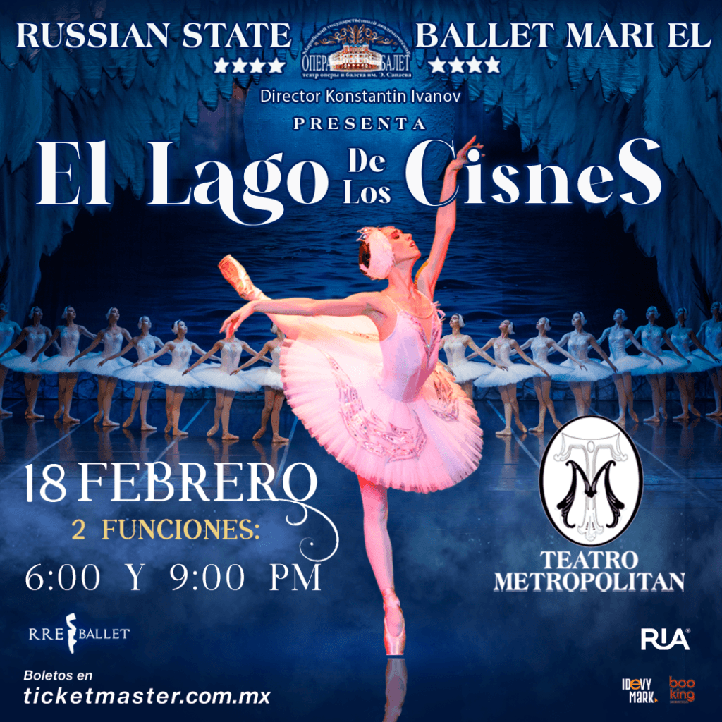 Teatro Metropólitan recibe al ballet clásico ruso