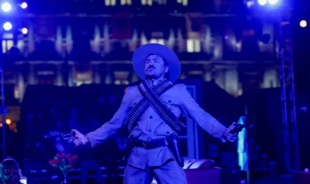 Pancho Villa en el Zócalo