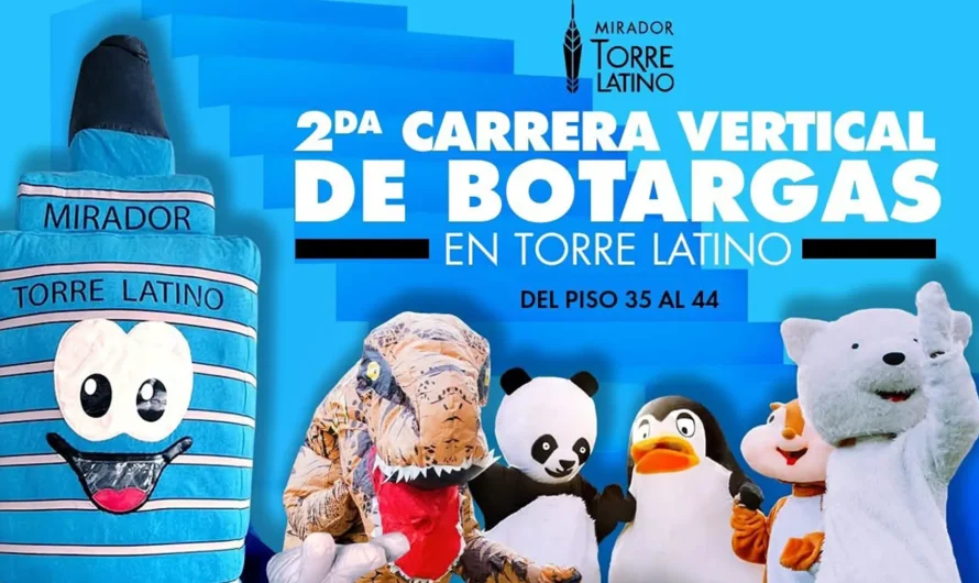 ¿Subirías nueve pisos disfrazado de botarga?