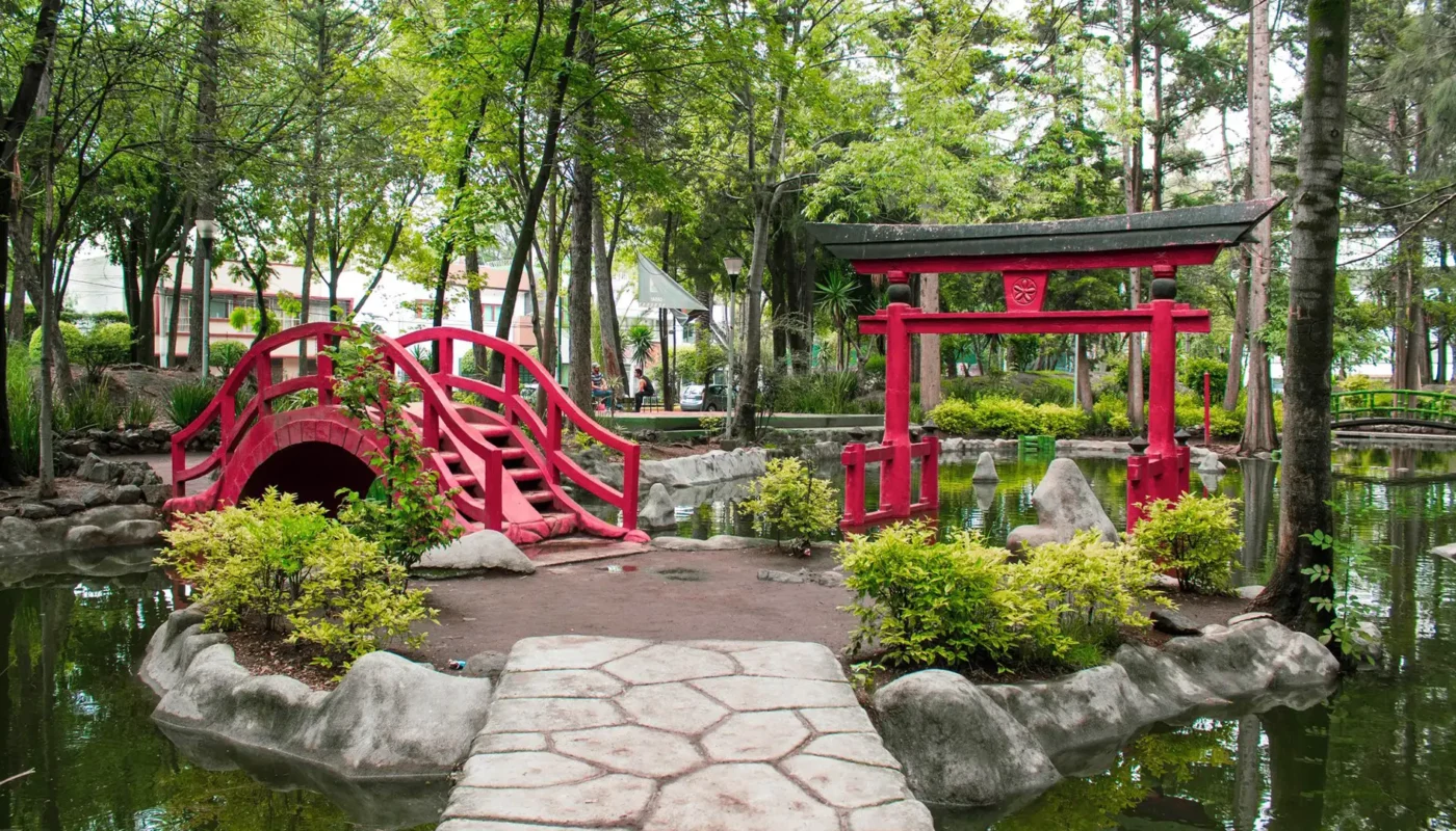 Un jardín japonés en México Sí