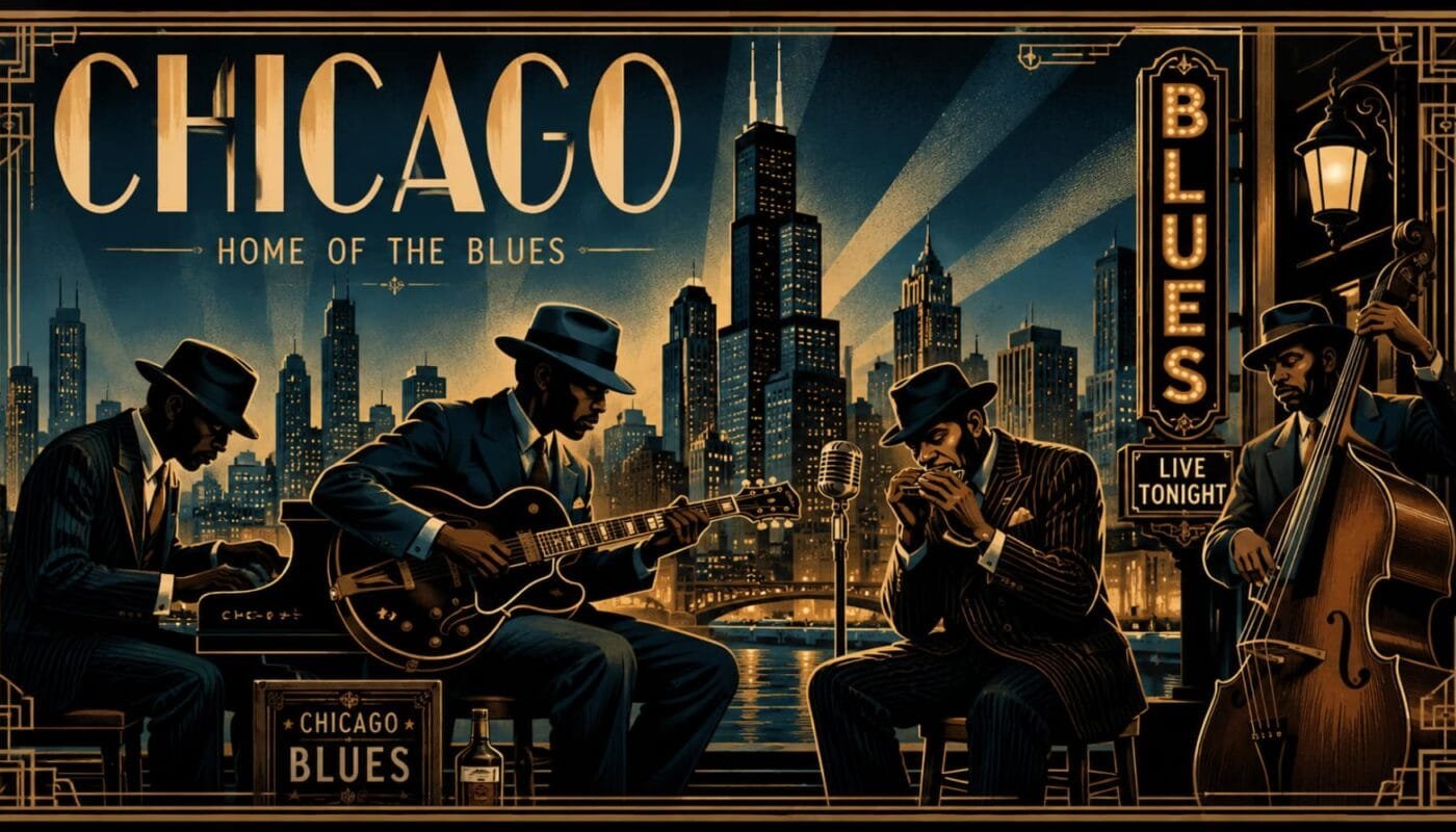 Concierto de blues gratis en el Centro Histórico de la CDMX