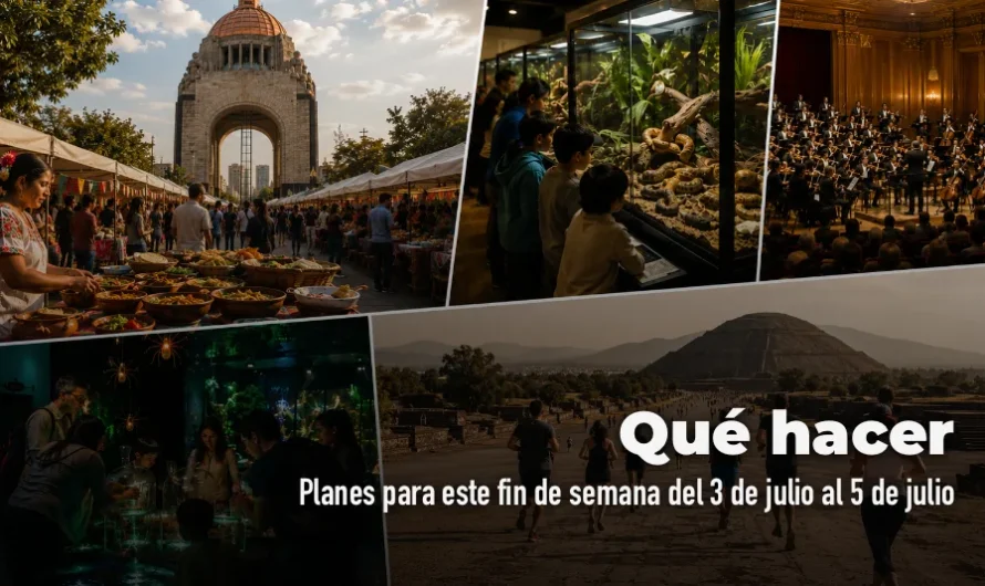 planes para este fin de semana en CDMX MxChido