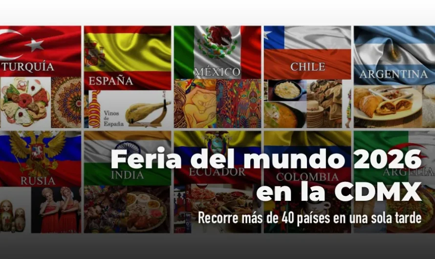 Feria del Mundo 2026 en CDMX: gratis, 40+ países en Coyoacán